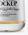 Clear Glass Tequila Bottle Mockup