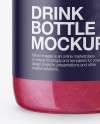 Pink Drink Bottle Mockup