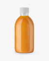 Orange Drink Bottle Mockup