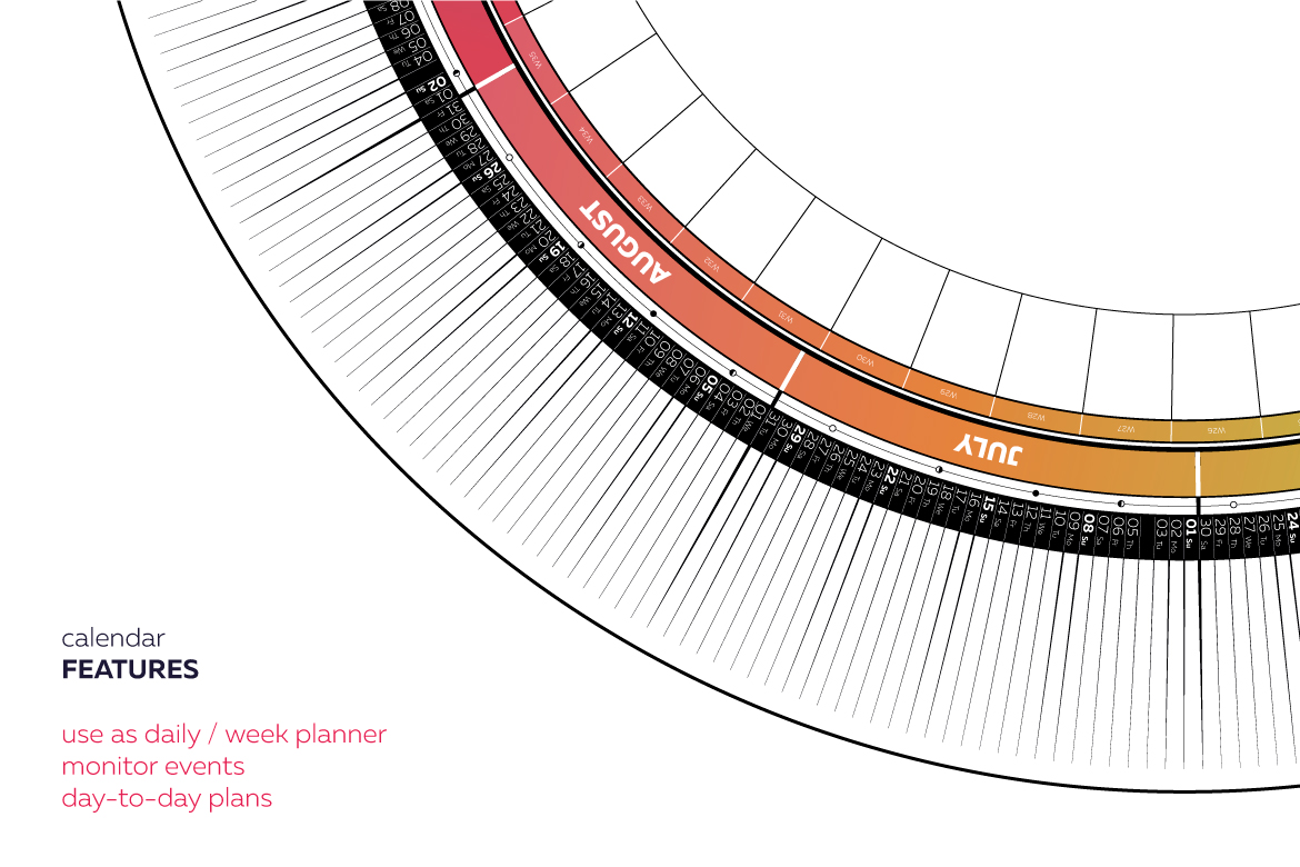 Circular 2018 Calendar Circular 2018 Calendar