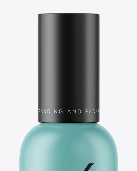 Matte Cosmetic Bottle Mockup