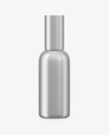 Matte Metallic Cosmetic Bottle Mockup Matte Metallic Cosmetic Bottle Mockup