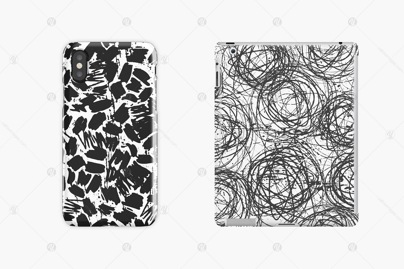 100 Abstract Black&amp;White Patterns