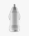 Glossy USB Car Charger Mockup - Front View