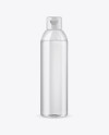 Clear PET Cosmetic Bottle Mockup