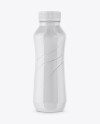 330ml Plastic Bottle in Shrink Sleeve Mockup