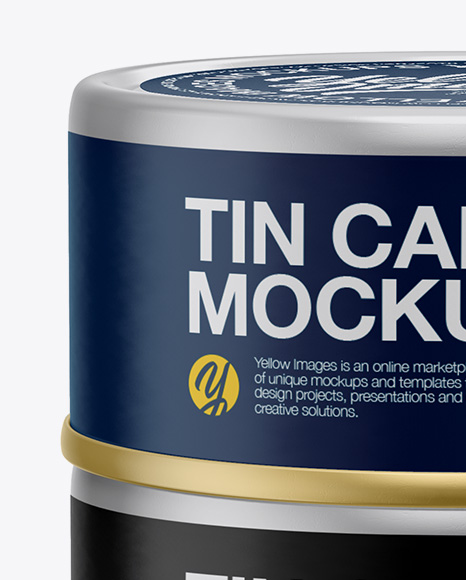 5oz Two Cans Mockup - Free Download Images High Quality PNG, JPG