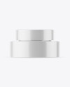 50ml Matte Plastic Cosmetic Jar Mockup