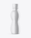 PET Bottle in Matte Shrink Sleeve Mockup