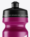 Textured Plastic Sport Bottle Mockup