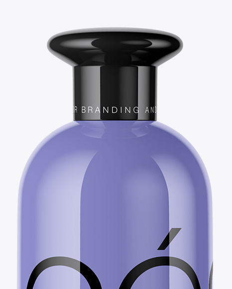 Glossy Cosmetic Bottle Mockup Glossy Cosmetic Bottle Mockup
