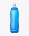 Plastic Bottle Mockup - Front View