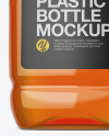 Plastic Bottle Mockup - Front View (Hero Shot)