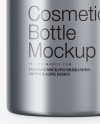 Matte Metallic Cosmetic Bottle Mockup