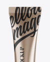 Metallic Cosmetic Tube Mockup