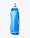 Plastic Bottle Mockup - Half Side View