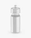 Glossy Sport Bottle Mockup (High-Angle Shot)