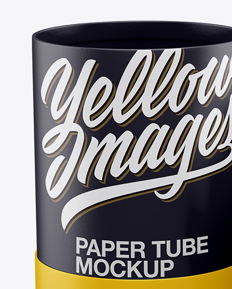 Two Paper Glossy Tubes Mockup