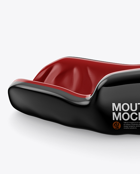 Mouthguard Mockup - Half Side View