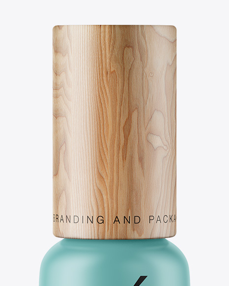 Matte Cosmetic Bottle Mockup