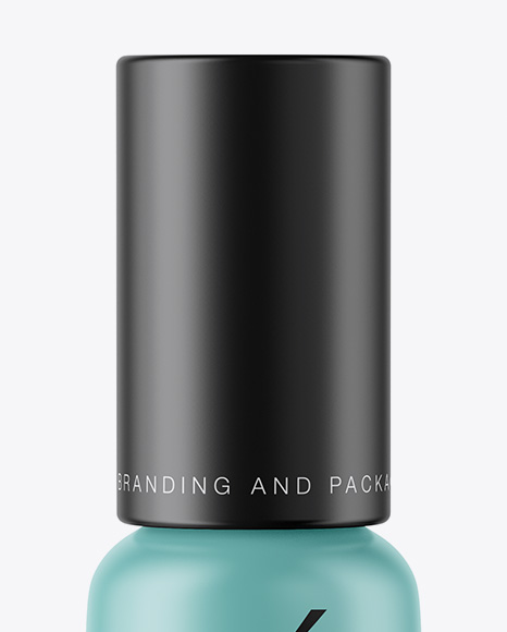 Matte Cosmetic Bottle Mockup Matte Cosmetic Bottle Mockup