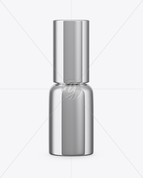 Metallic Cosmetic Bottle Mockup Metallic Cosmetic Bottle Mockup