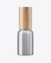 Matte Metallic Cosmetic Bottle Mockup