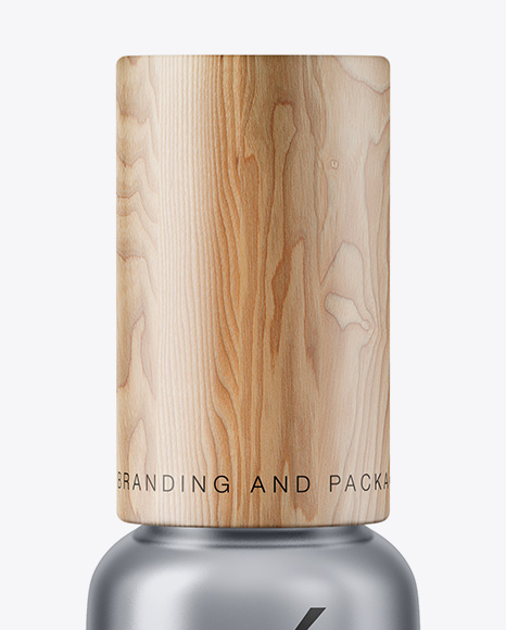 Matte Metallic Cosmetic Bottle Mockup Matte Metallic Cosmetic Bottle Mockup