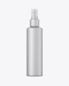 Matte Metallic Cosmetic Sprayer Bottle Mockup