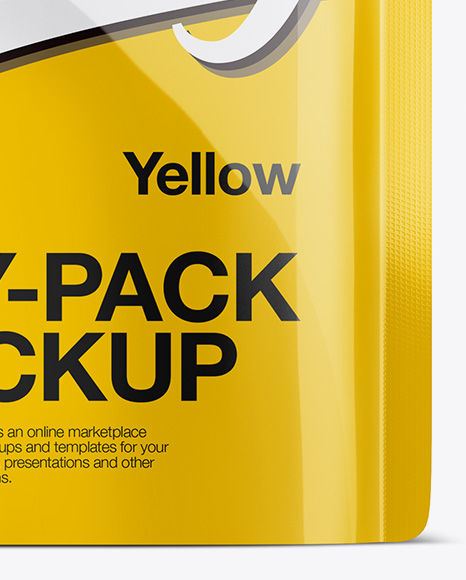 Glossy Doy Pack Mockup