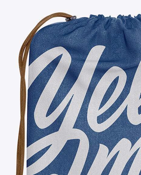 Denim Smartphone Carrying Bag Mockup