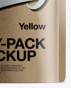 Kraft Doy Pack Mockup