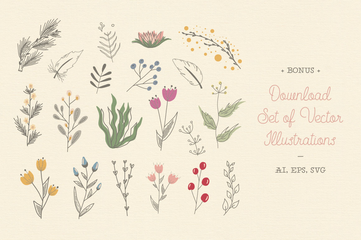 Floral Pattern Brushes For Illustrator