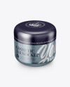 Metallic Cosmetic Jar Mockup (High Angle Shot) Metallic Cosmetic Jar Mockup (High Angle Shot)