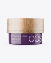 Glossy Cosmetic Jar Mockup Glossy Cosmetic Jar Mockup