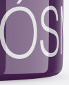 Glossy Cosmetic Jar Mockup Glossy Cosmetic Jar Mockup