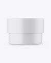 Matte Cosmetic Jar Mockup Matte Cosmetic Jar Mockup