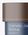 Matte Cosmetic Jar Mockup Matte Cosmetic Jar Mockup