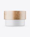 Ceramic Cosmetic Jar Mockup