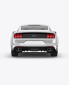 Mustang GT Mockup - Back View