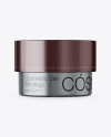 Matte Metallic Cosmetic Jar Mockup Matte Metallic Cosmetic Jar Mockup