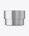 Matte Metallic Cosmetic Jar Mockup Matte Metallic Cosmetic Jar Mockup