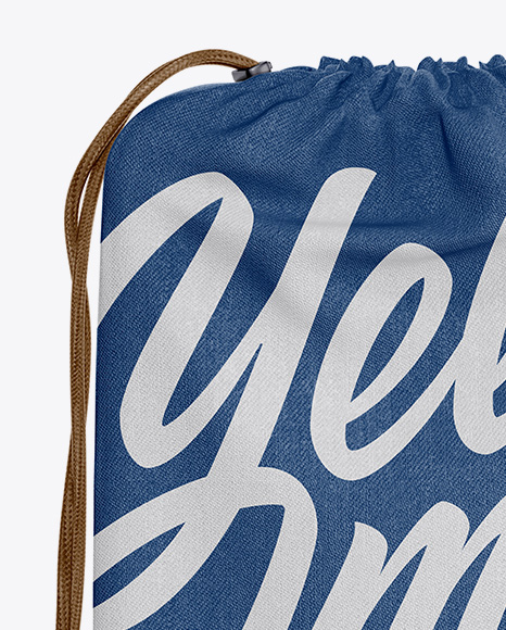 Denim Smartphone Carrying Bag Mockup