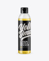 Clear PET Cosmetic Bottle Mockup Clear PET Cosmetic Bottle Mockup