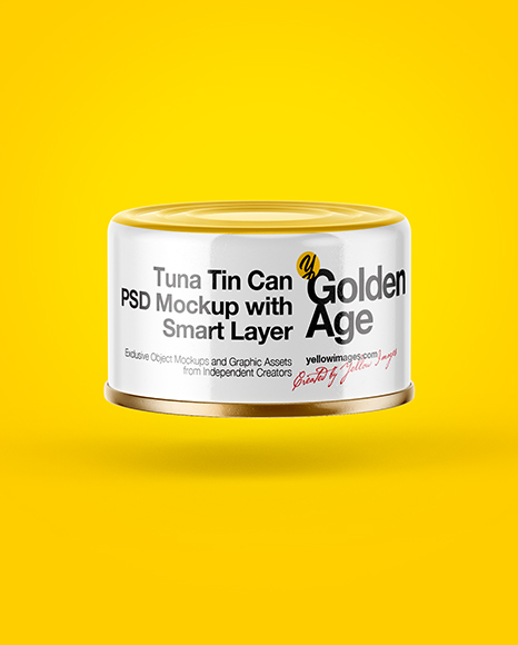 Tuna Tin Can Mockup