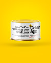 Tuna Tin Can Mockup