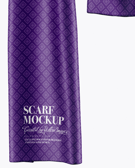 Silk Scarf Mockup