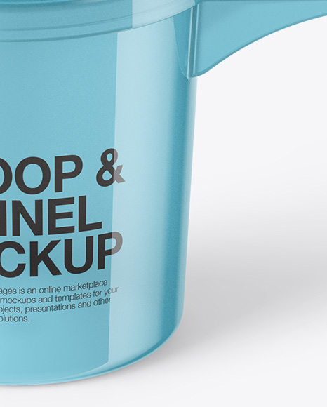 Scoop with Funnel Mockup