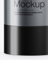 Matte Metallic Cosmetic Bottle Mockup Matte Metallic Cosmetic Bottle Mockup
