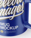 Matte Mug Mockup (High-Angle Shot)